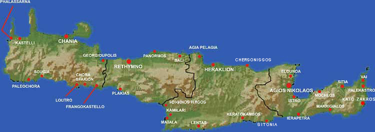 Kreta Ferienwohnungen Appartements Studios